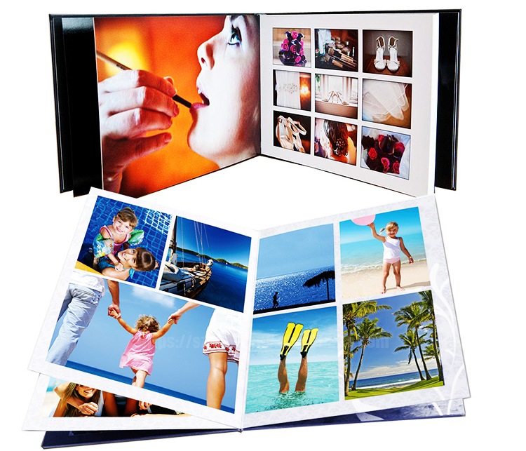 Full color printing brochure customized paper folder unique booklet printing