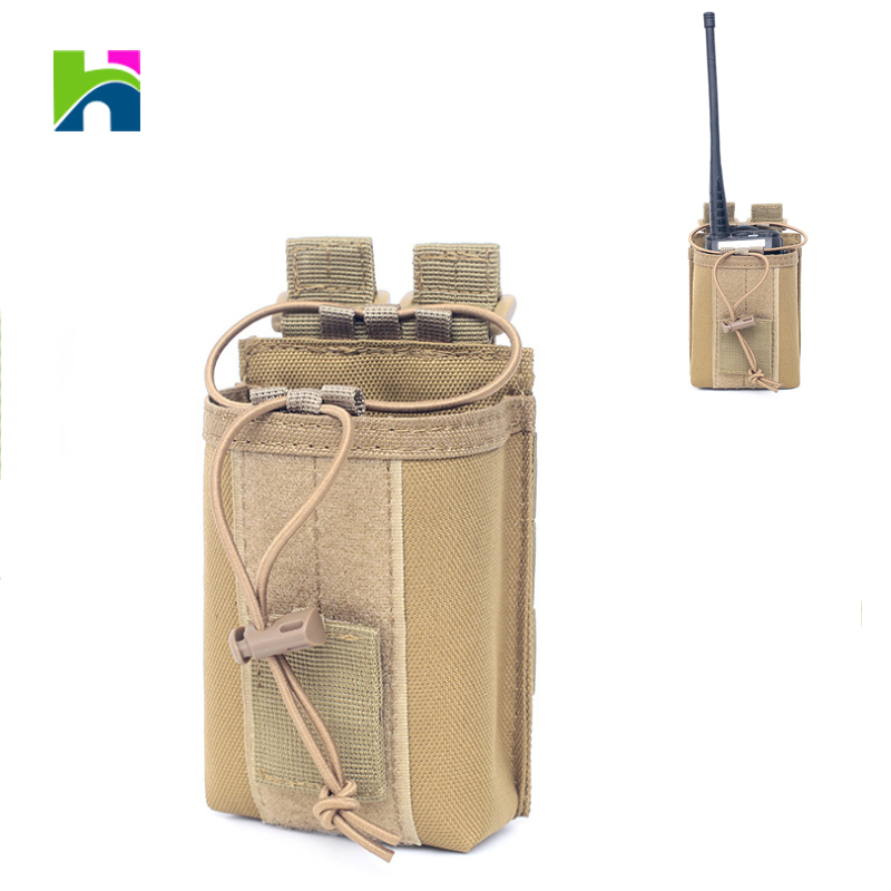 Военная Униформа Molle иди и болтай Walkie Talkie чехол иди и болтай Walkie Talkie “иди и держатель мешка