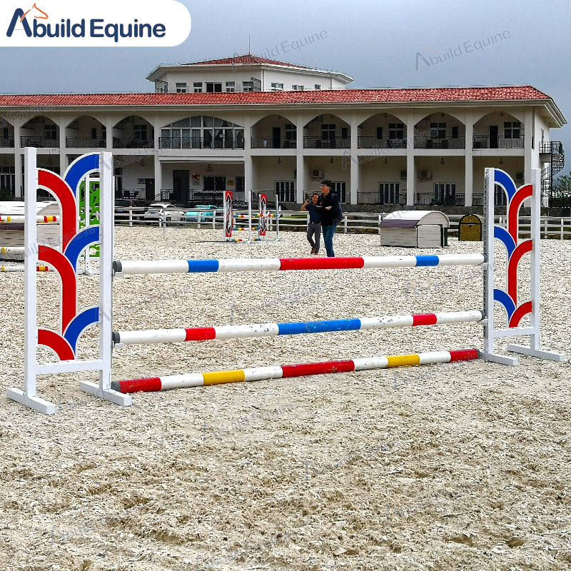Training and Competition Use Aluminum Horse Show Jumps with Customized Shape