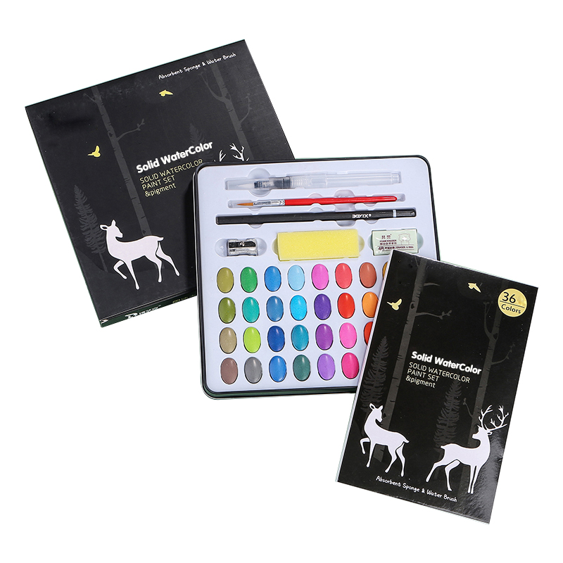 2021 New Popularity Hot Sale Products Solid Watercolor Suit Watercolor Starter Kit