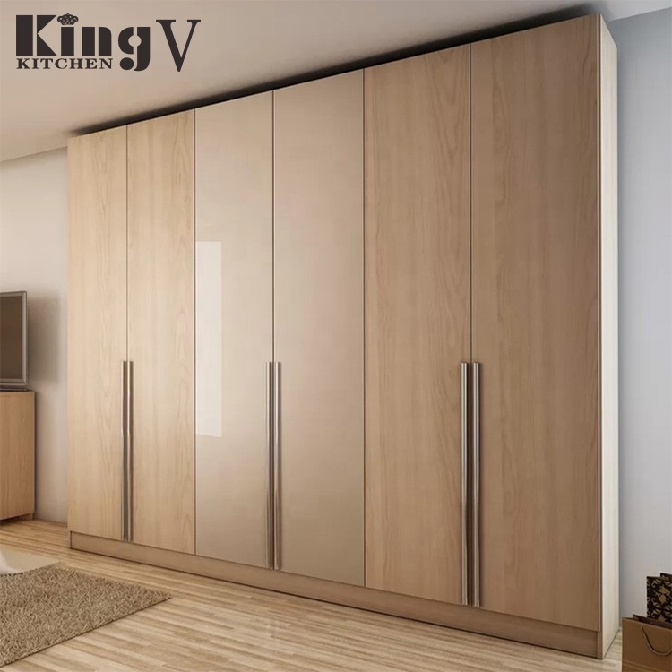 Современный шкаф для хранения KINGV Factory, Индивидуальный шкаф, мебель для спальни на заказ