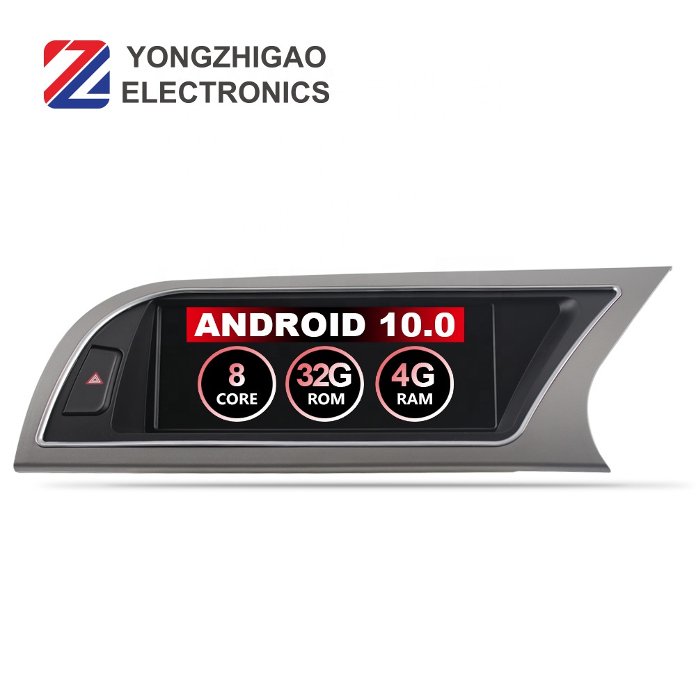 YZG 8 ядра Gps пульта мультимедийного экрана радио Carplay Dvd плеер дисплей для навигации Navi для Audi A4 B8 B7 B6 Android 2009 2014
