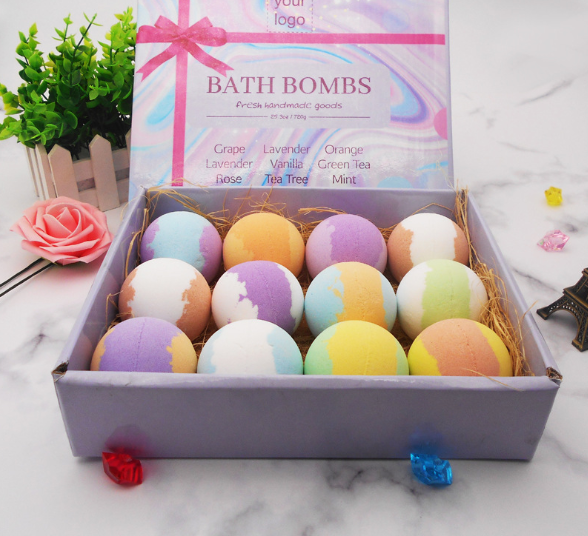 Подарочный набор для ванной salt ball Essential oill ball Бомба Набор для ухода за телом