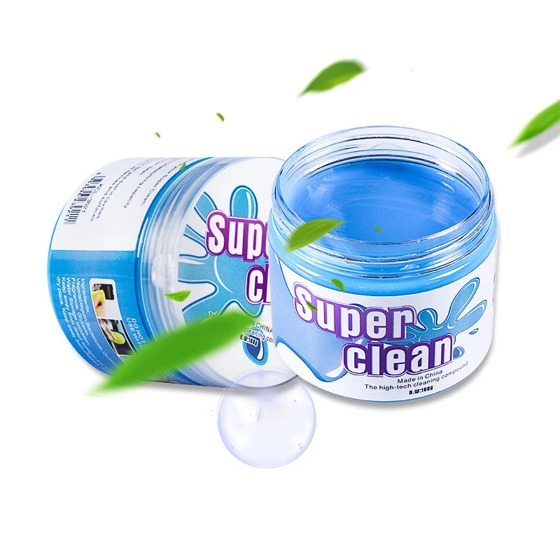 160g Bottle Gel Car Cleaning Pad Glue Powder Cleaner Dust Remover Gel Home Computer Keyboard Clean Tool Car Cleaning Universal