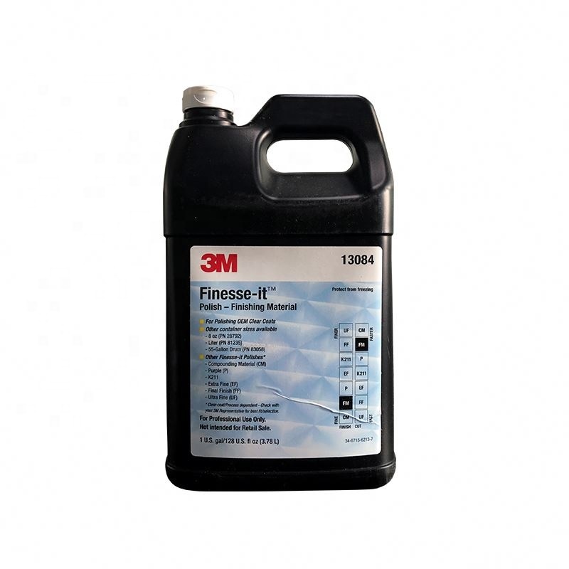 3M 13084 Eco friendly Auto Wax White Clear Coat Paint Repair Scratches Maintenance Polishing Wax with Abrasive Disc