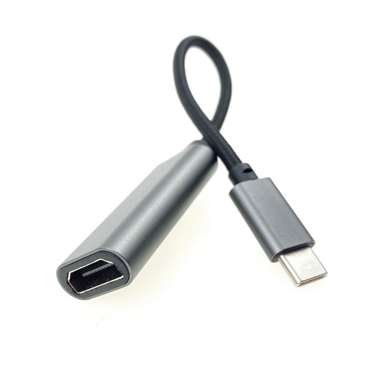 Новый стиль 19 см короткий вид тип-c к HDMI Adpter кабель тип-c к HDMI Женский HD кабель преобразования поддержка 4 к 60 Гц