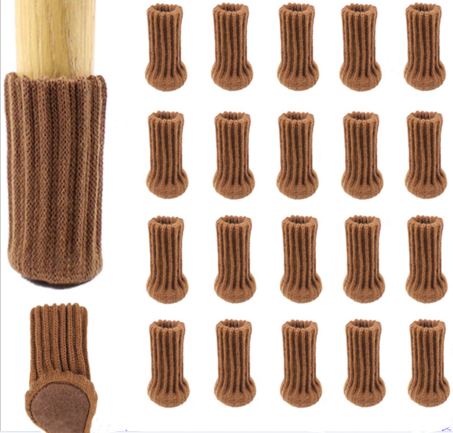 New wood Furniture Table Feet Chair leg knitted socks sleeves pads
