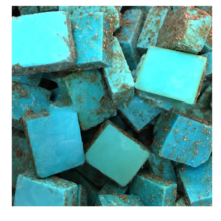 clean stones Sleeping Beauty Turquoise Bricks