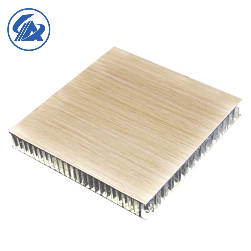 AIYIA Hot Selling 3D Shaped Metal Fiberglass Stone Aluminum Core Honeycomb Panel