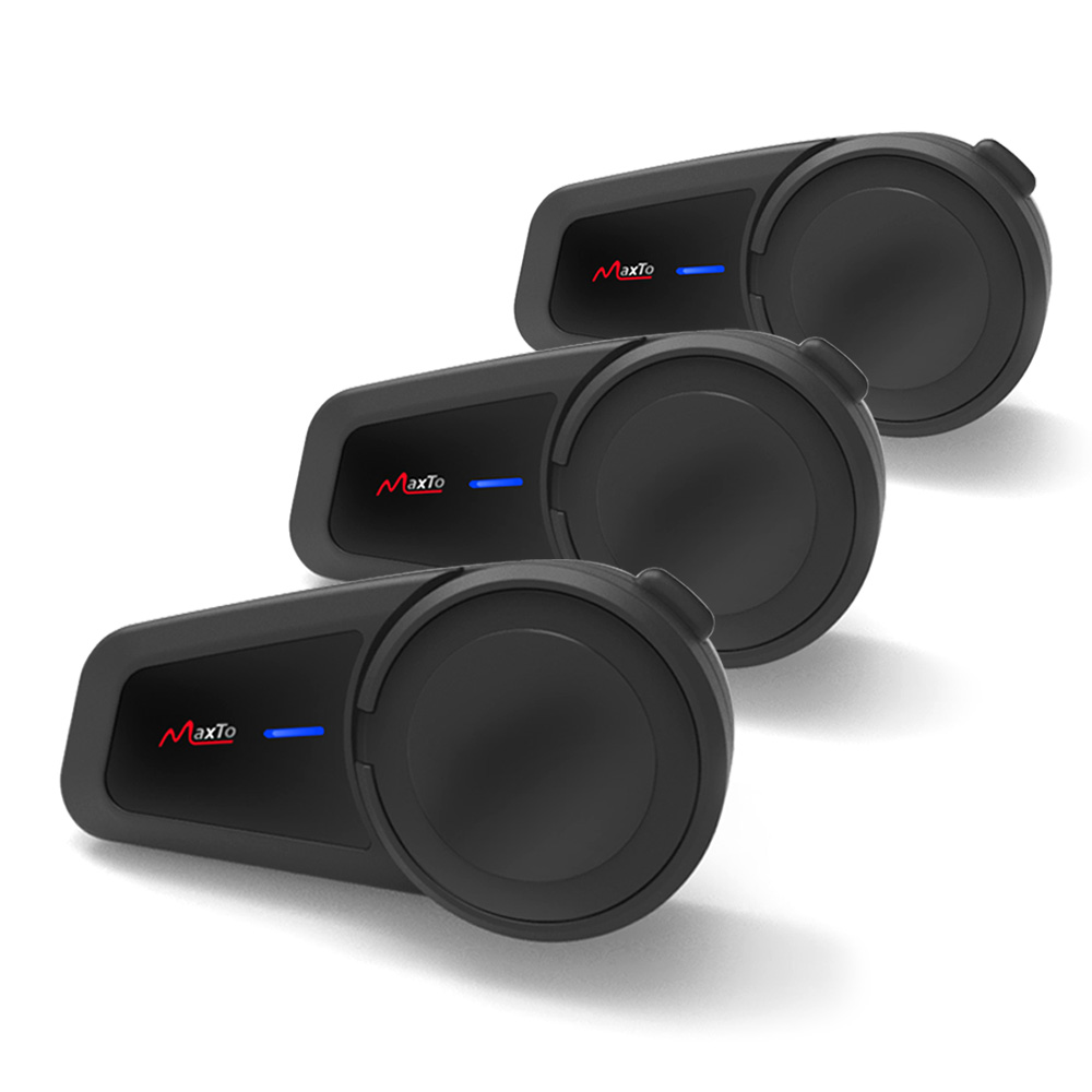 M2 мотоциклетный шлем Bluetooth 5,0 гарнитура для внутренней телефонной связи для 1000 м FM радио 6 ездоков, говорящая соединиться с любыми фирменными bluetooth гарнитура