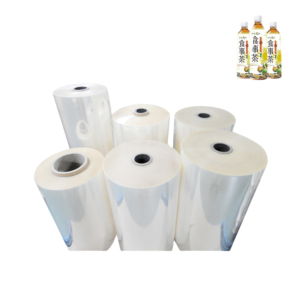 Transparent PETG Heat Shrink Wrap Sleeve Film For Bottle Packaging