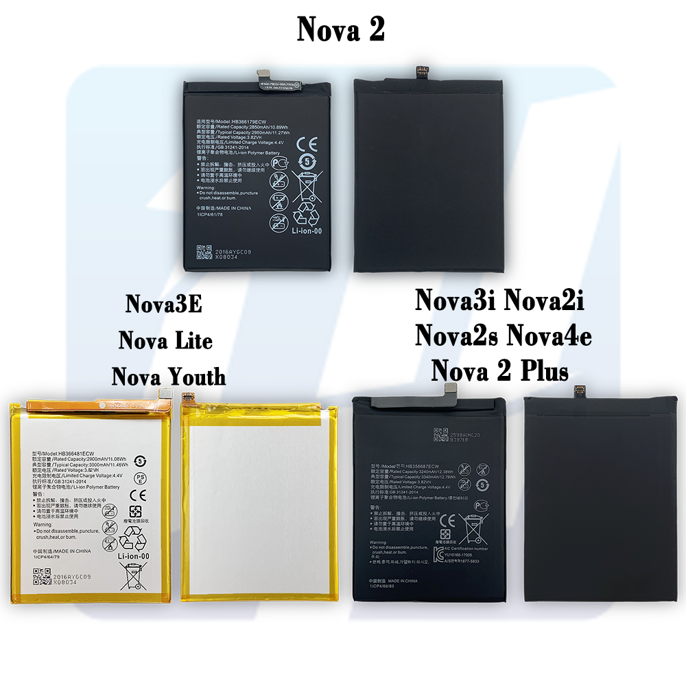 nova nova2 nova3 nova4 nova5 nova6 nova7 nova8 nova lite nova3e nova5i rechargeable battery for huawei nova 7i