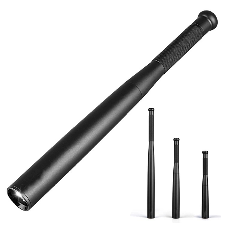 Wholesale Flashlight Personal Protection Equipment Self-defense Stick Baton Bat Goods Tools Cold Steel Self Defense Products