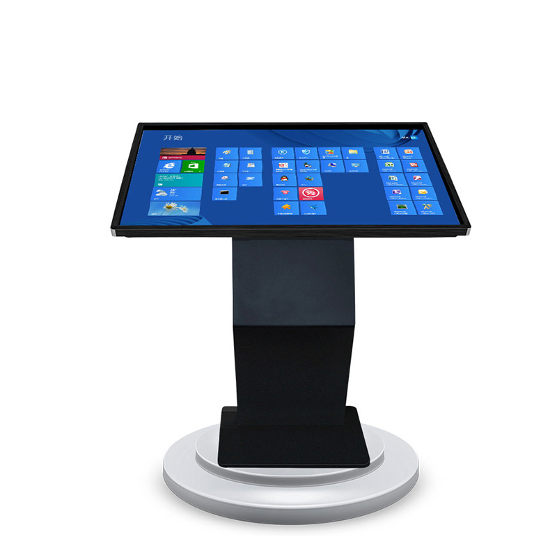 K Style 21.5 32 43 55 Inch Horizontal Stand Android Touch Screen Kiosk Indoor Digital Signage for Lobby