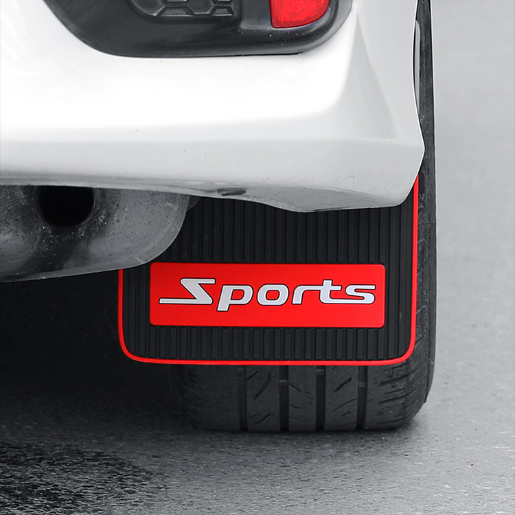 SUV off-road car modified universal mudflaps wheel black soft rubber PVC car fender