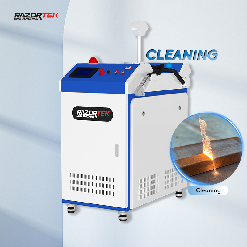 Fiber Laser Rust Removing Equipment 1200W 1500W 2000W 3000W Fiber Laser Metal Cleaning Machine For Metal Rust Paint Oil Removal