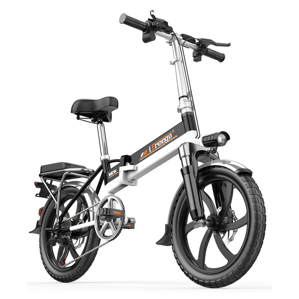 Freego EB-20 20-дюймовый, фара для электровелосипеда в 2020 мини портативный складной электровелосипед 280 Вт для электрического велосипеда