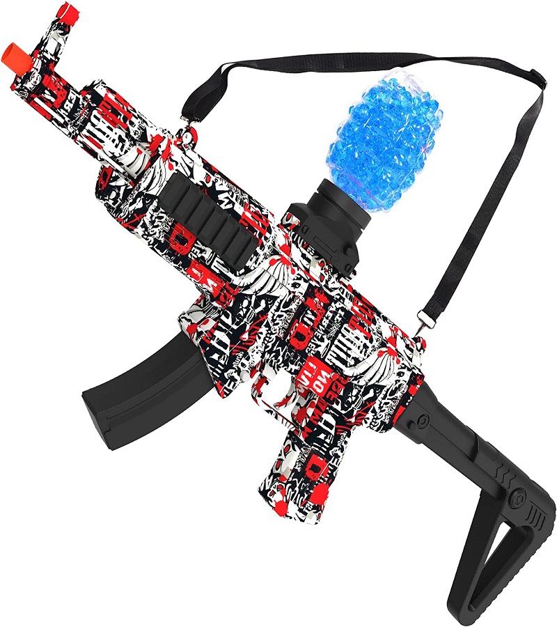 Игрушечный пистолет Uzi Jel со вкусом воды, гелевый бластер для детей, разбрызгиватель из пены