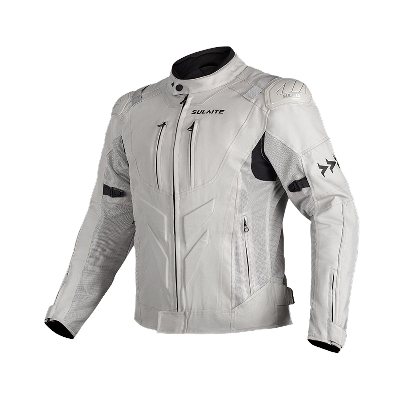 Men's Summer Breathable Racing Jacket Suit Protective Clothing for Highway Sports & Entertainment Motorcycle Riding