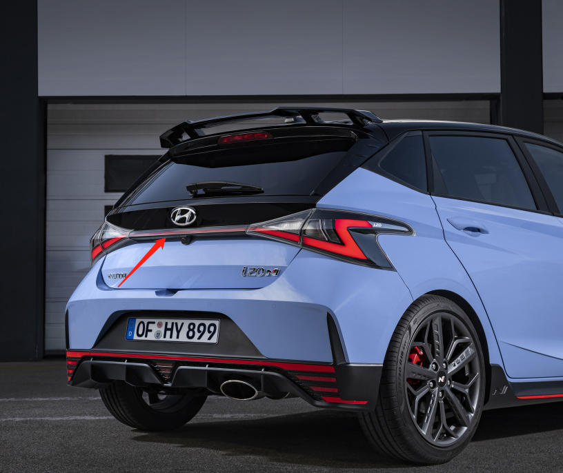 Лампа багажника для Hyundai I20 2020-2021, задний стоп-сигнал для Hyundai I20 2021, задний предупреждающий фонарь для Hyundai I20 2021