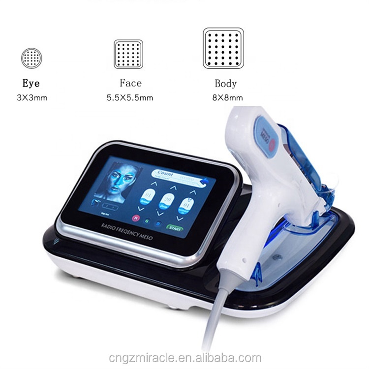 RF Led Photon Meso Gun Needle Free Facial Skin Hydrating Face Lift Wrinkle Removal Nano Needle Mesotherapy Injection Gun