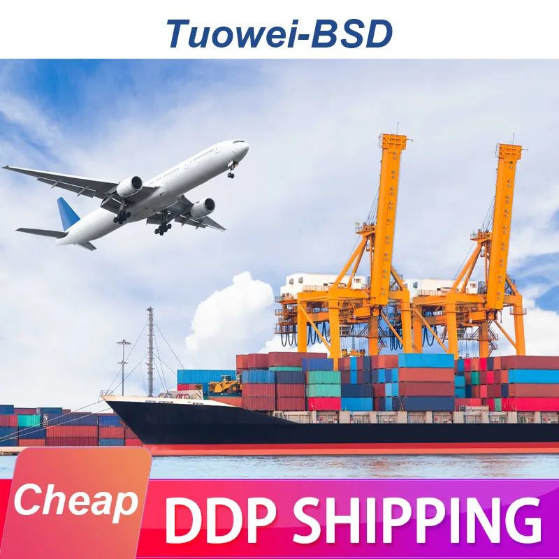 Tuowei-Bsd air sea fast shipping from china to usa united states lcl shipping agent freight forwarder