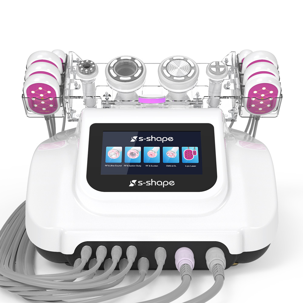 Ms-45t2sb Lipo cavitation Machine Cellulite Removal Ultrasonic 30k Cavitation Rf Ems El V- Shape Face Rated S Machines