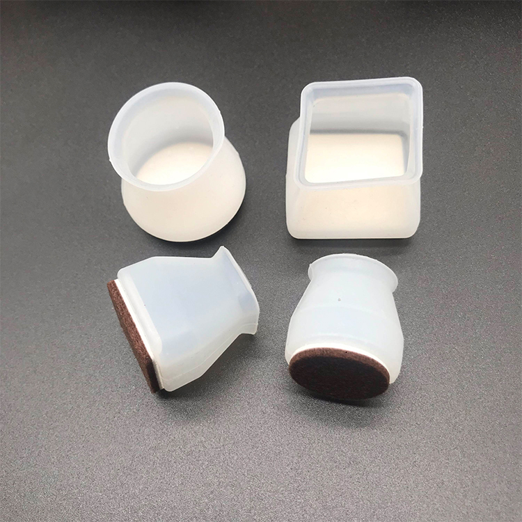 Transparency Silicone Leg Protector Table Chair Silicone Leg Cap Silicone Chair Leg Cover Furniture