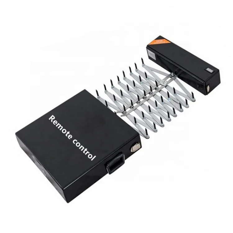 Emergency Road Traffic Control Portable Retractable Tyre Spike Breaker Barrier Automatic Remote Control Roadblock Tire Killer