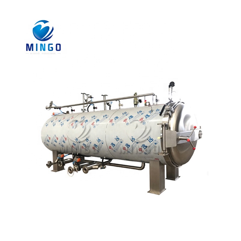 high pressure Steam Water Spray Tin Can Food Retort Autoclave Food sterilizer for sale
