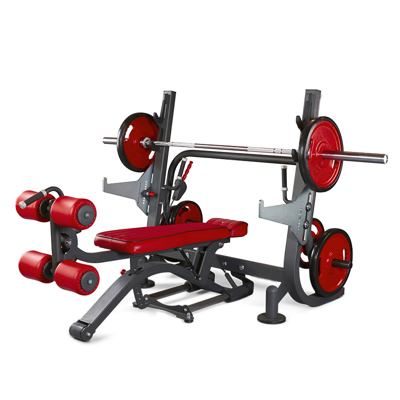 Factory direct sales commercial Gym Equipment Plate Loaded Press Exercise Multifunction Machines Multi Bench