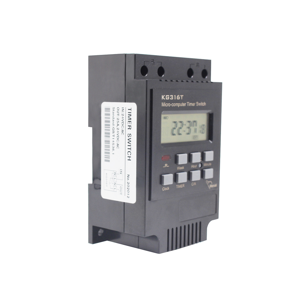Электронный таймер KG316T AC220V AC110V DC12V DC24V AC24V цифровой таймер