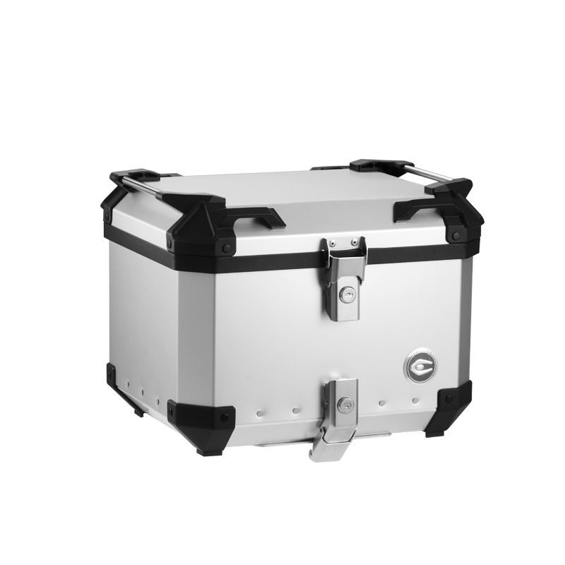 Большой багажный ящик COOCASE 40L, алюминиевый футляр для хранения багажа на мотоцикле