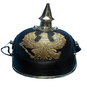 Немецкий шлем Pickelhaube, Репродукция, немецкий шлем Pickelhaube, немецкий кожаный шлем