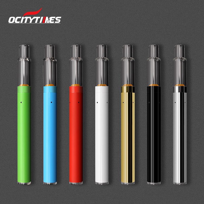 Factory Supply No Heavy Metal Empty 1ml All Glass Cbd Vape E-cigarettes 510 Cartridge Vape