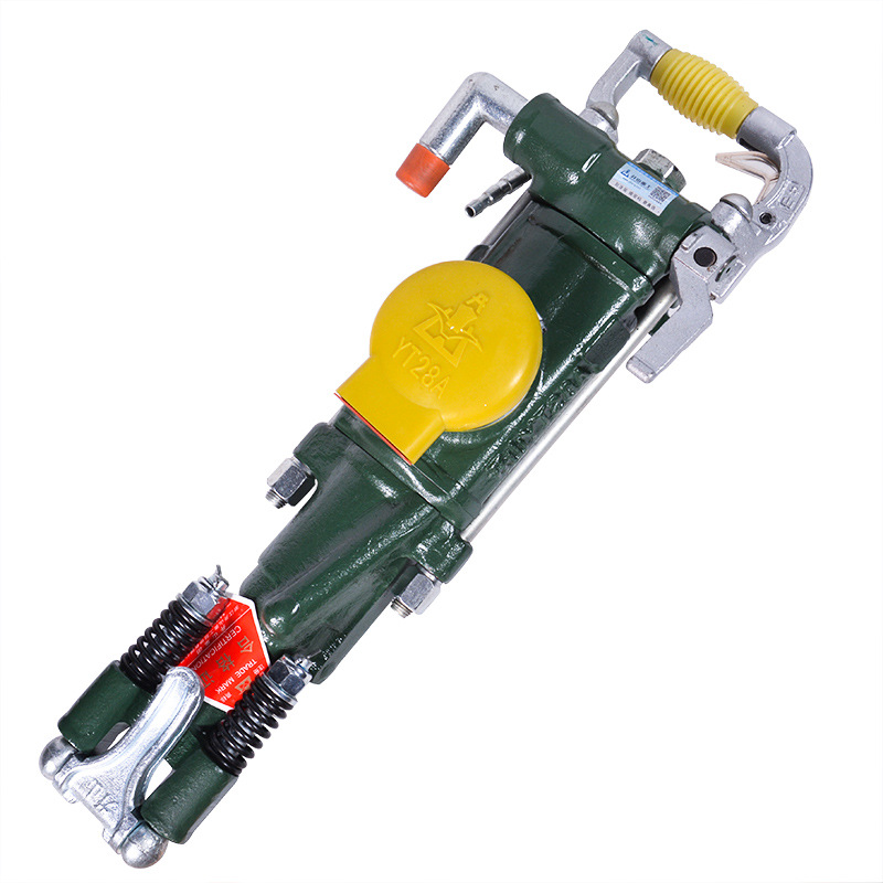 Mountain rock drill air leg pneumatic drill YT2428A handheld crusher YO18 20 mine pneumatic drill blasting