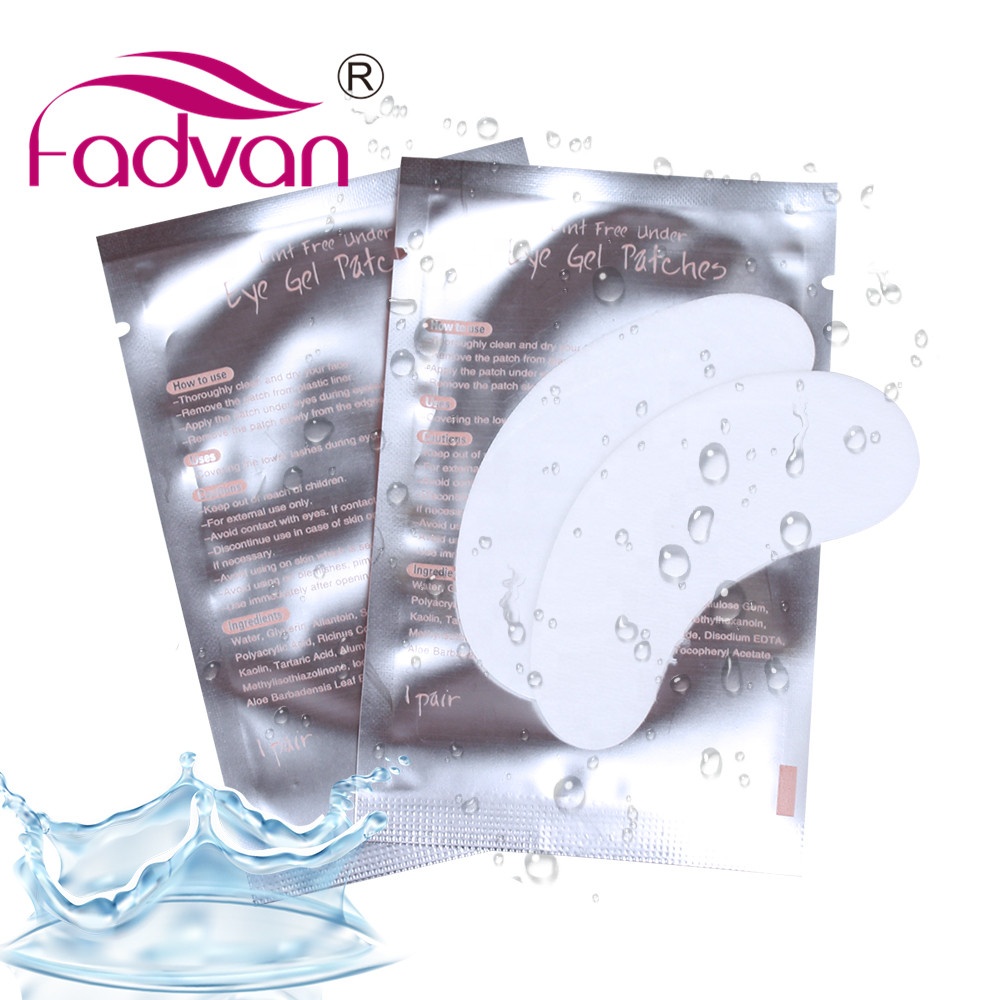 200 Pairs Eyelash Extension Paper Patch Lint Free Eye Tips Sticker Wraps Eyelashes Make Up Tools Under Eye Pillow Pads Wholesale