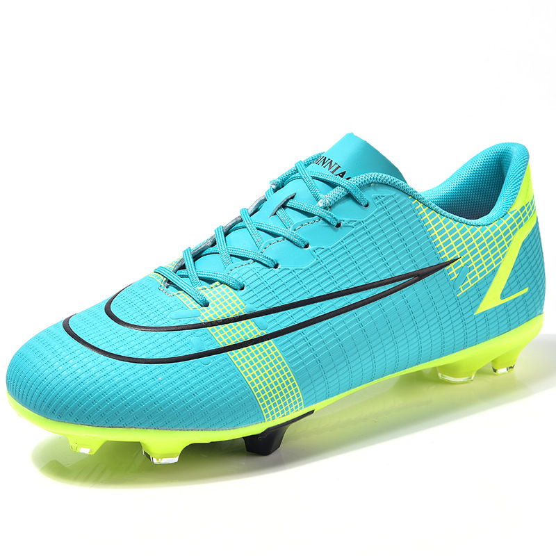 Factory Customize Cheap Comfortable Athletic Football PVC Soccer Shoes for Sale
