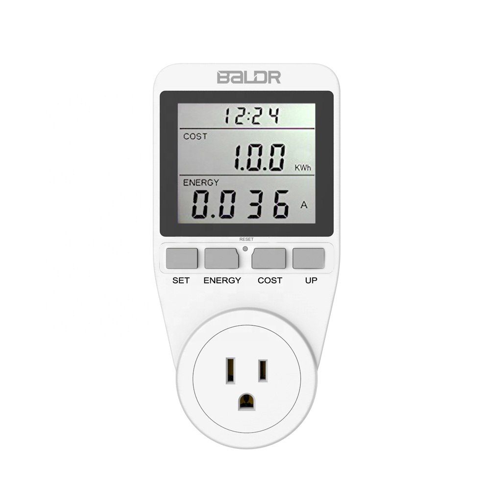 BALDR B3091 US/EU монитор электроэнергии энергопотребление Интеллектуальный измеритель сокета Потребляемая мощность ватт