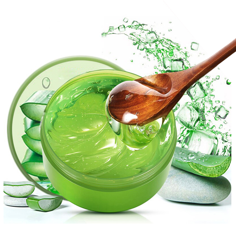 Private Logo Skin Lightening Smoothing Gel De Aloe Vera Face Cream Natural Organic 100% Pure Aloe Vera Gel For Face Care