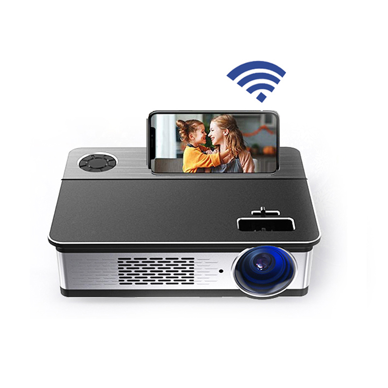 Хит продаж, проекторы 1080p, 5800 люмен, портативный Full HD 4k домашний кинотеатр, умный видеопроектор A6000 Pro