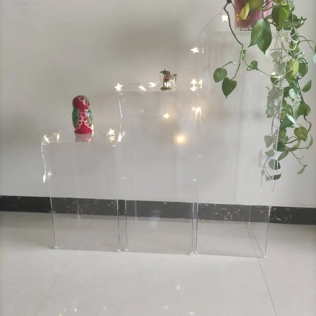 Clear Acrylic Flower Stand Centerpieces For Wedding Party Table Flower stand Display Wedding walkway road lead