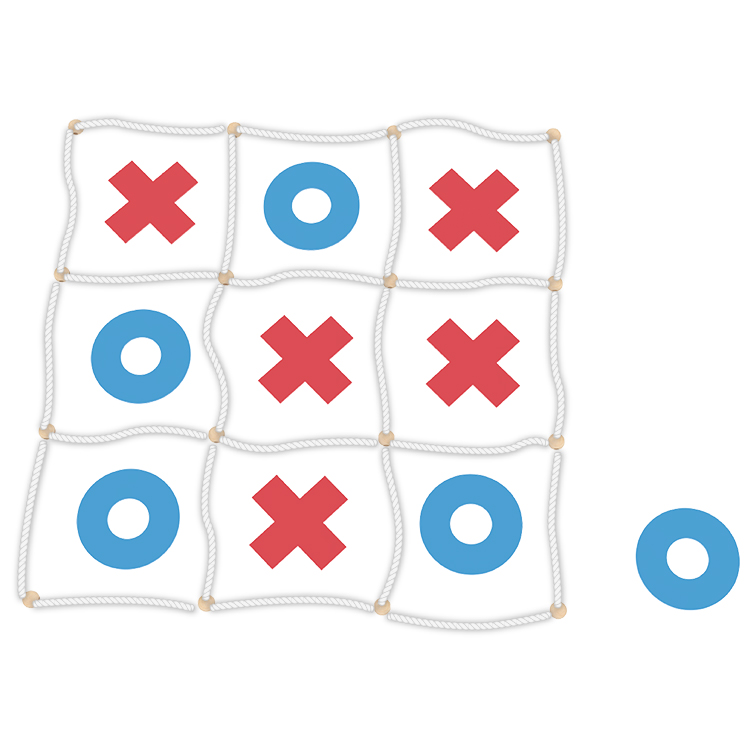 Деревянные настольные игры Tic Tac Toe, игрушка для детей и взрослых