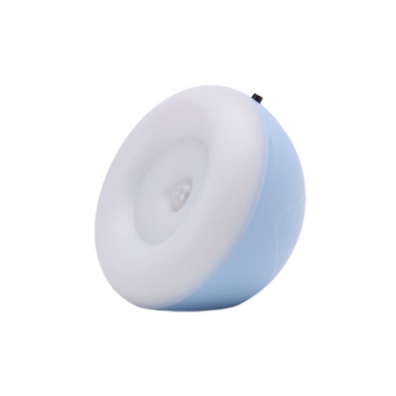Motion Sensor LED Night Light Rechargeable Human Body Induction Lamps Magnet Closet Lights Stairs Hallway Bedside Eye Protection