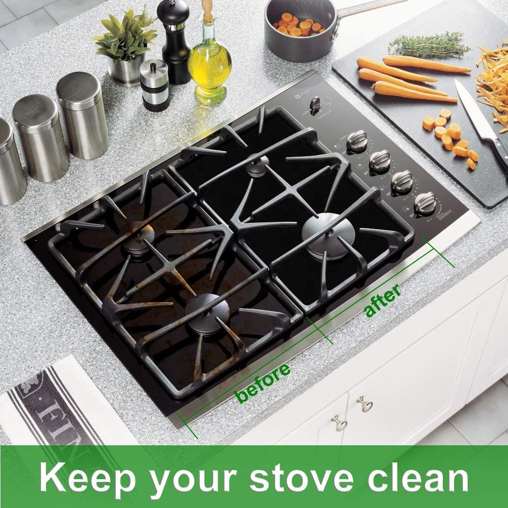 chinese manufacture easily clean home cooking 0.3mm gas range stove burner covers