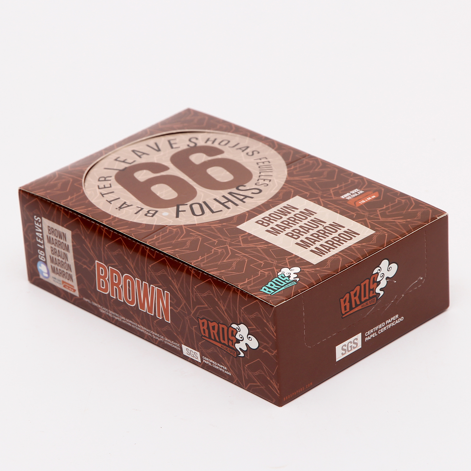 Custom natural arabic organic gum unbleached hemp rolling paper