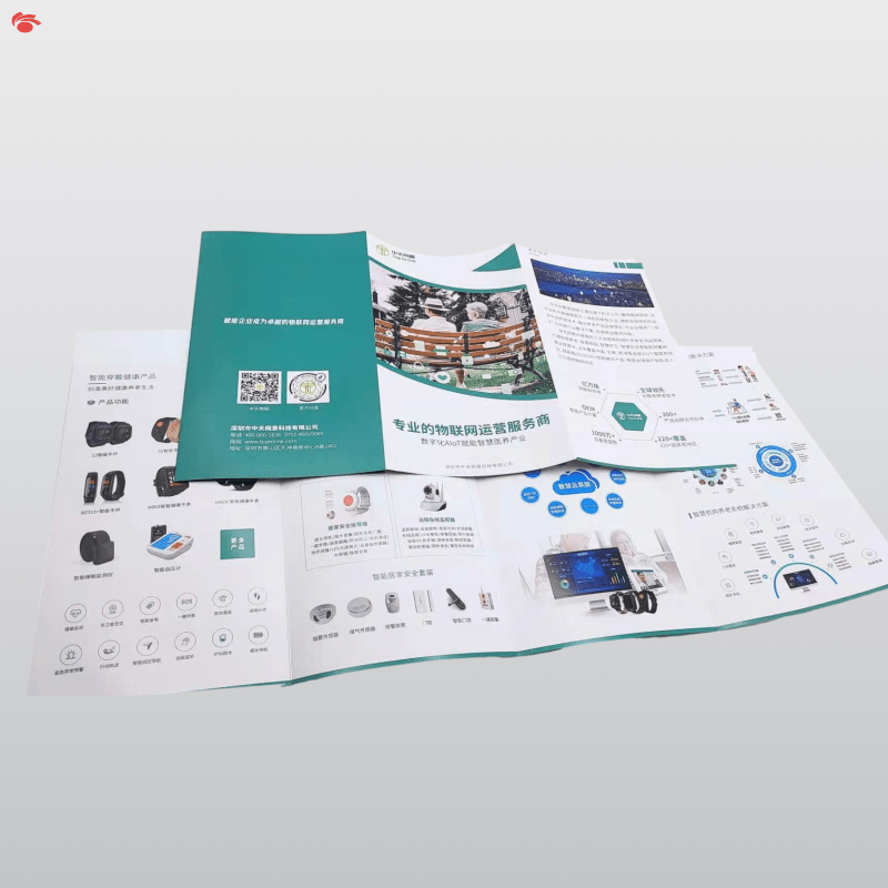 Manufacturer Customized Printing Corporate Brochures Paperback Binding Book