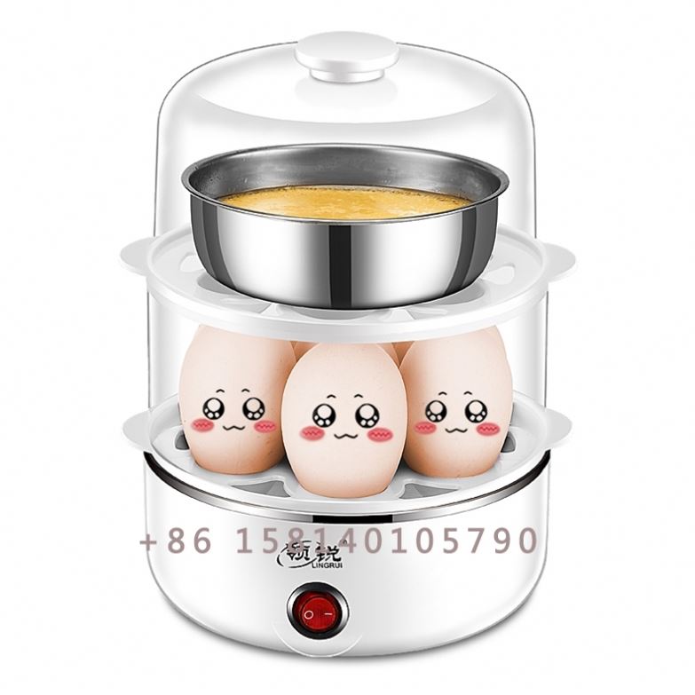 Chinese suppliers Hot sale Low price goods Mini Stainless Steel Automatic Power Off Cooker Electric Egg Boiler