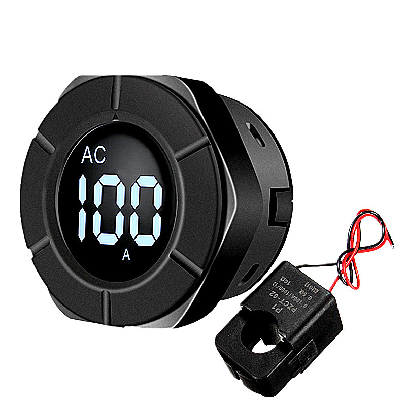 Peacefair PZEM-024A AC 30-500V 100A Split CT LCD высоковольтный амперметр, цифровой панельный измеритель, амперметр, только цифровой DC 5-12V