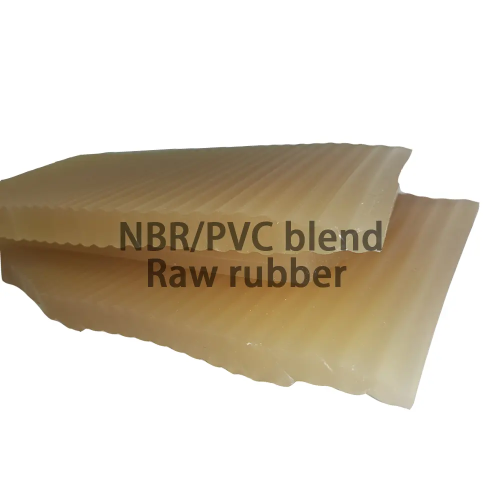 China origin NBR synthetic rubber blend PVC raw rubber NV3375